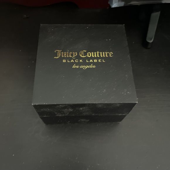 Juicy Couture Black Label Circle Dial Rainbow Watch w/ Black Metallic Band - Picture 5 of 5